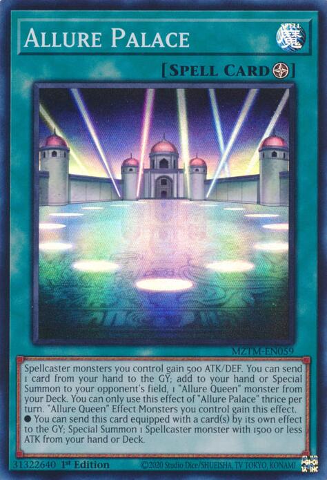 Allure Palace [MZTM-EN059] Super Rare | Good Games Adelaide SA