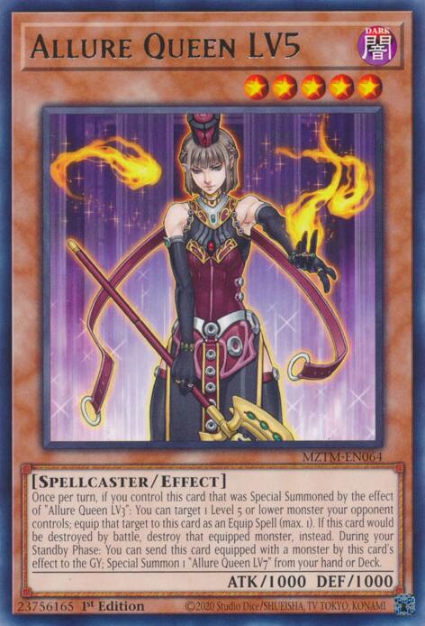 Allure Queen LV5 [MZTM-EN064] Rare | Good Games Adelaide SA