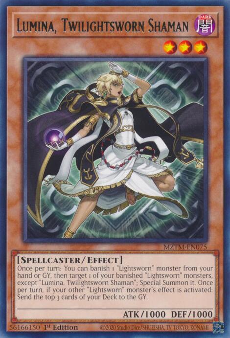 Lumina, Twilightsworn Shaman [MZTM-EN075] Rare | Good Games Adelaide SA