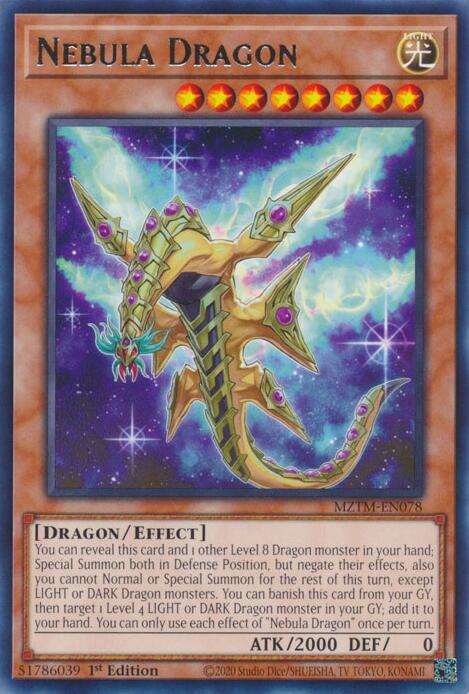 Nebula Dragon [MZTM-EN078] Rare | Good Games Adelaide SA