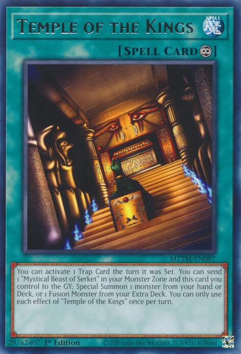 Temple of the Kings [MZTM-EN097] Rare | Good Games Adelaide SA