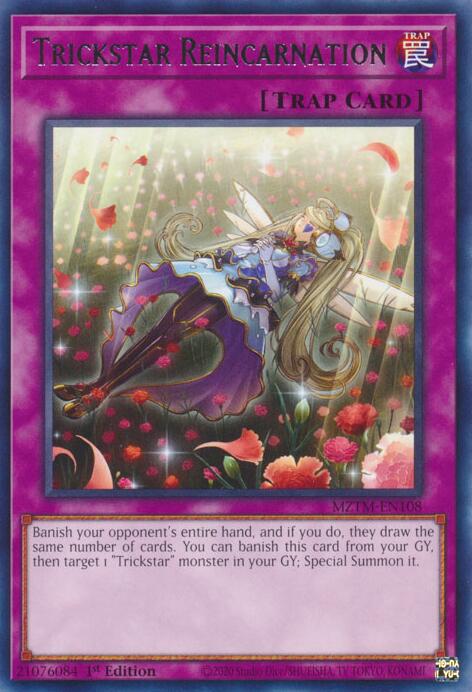 Trickstar Reincarnation [MZTM-EN108] Rare | Good Games Adelaide SA