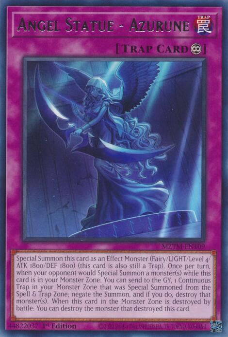 Angel Statue - Azurune [MZTM-EN109] Rare | Good Games Adelaide SA