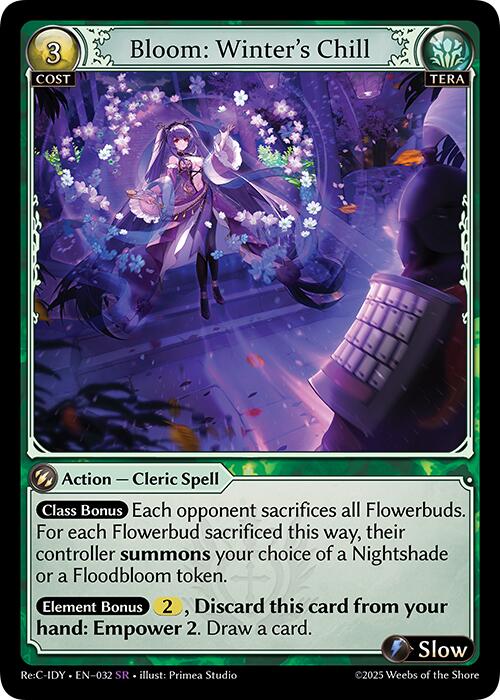 Bloom: Winter's Chill (032) [Diao Chan Re: Collection, Idyll Corsage] | Good Games Adelaide SA