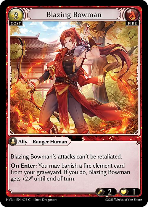Blazing Bowman (075) [Abyssal Heaven] | Good Games Adelaide SA