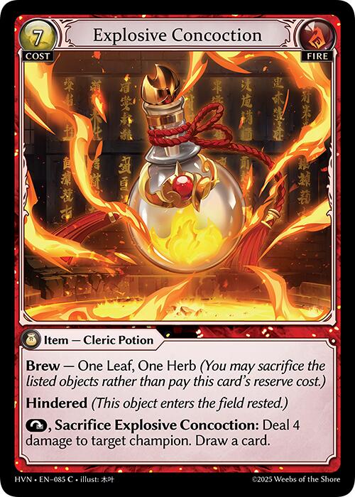 Explosive Concoction (085) [Abyssal Heaven] | Good Games Adelaide SA