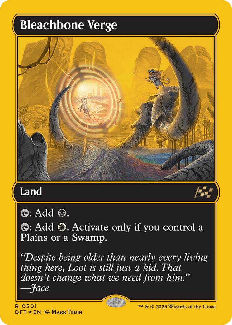 Bleachbone Verge (First-Place Foil) [Aetherdrift] | Good Games Adelaide SA