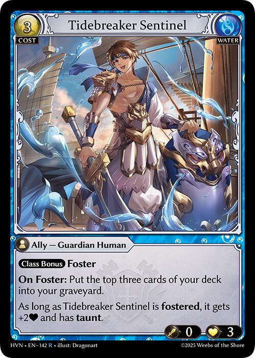 Tidebreaker Sentinel (142) [Abyssal Heaven] | Good Games Adelaide SA