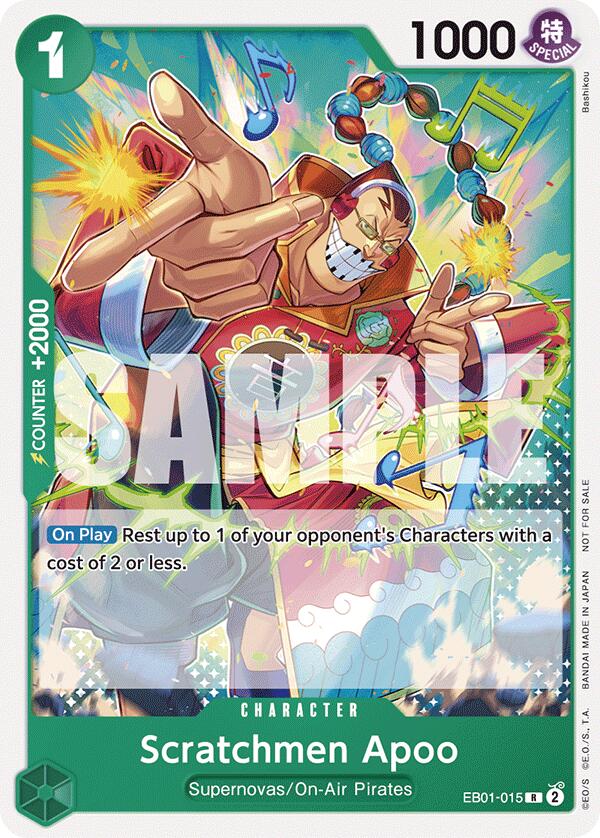 Scratchmen Apoo (Tournament Pack 2025 Vol. 2) [One Piece Promotion Cards] | Good Games Adelaide SA