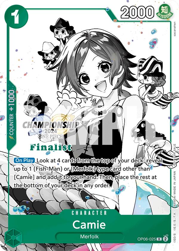 Camie (Championship 2024 Card Set Vol. 2) [Finalist] [One Piece Promotion Cards] | Good Games Adelaide SA