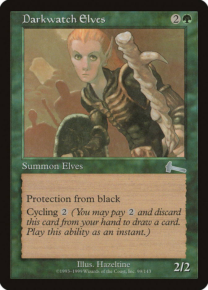 Darkwatch Elves [Urza's Legacy] | Good Games Adelaide SA
