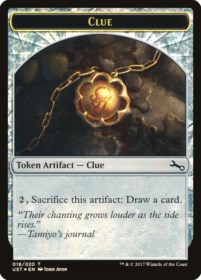 Clue Token 18 (Unstable)  - Foil | Good Games Adelaide SA