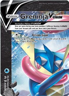 Greninja V UNION SWSH155 (SWSH: Sword & Shield Promo Cards)  - Holofoil | Good Games Adelaide SA