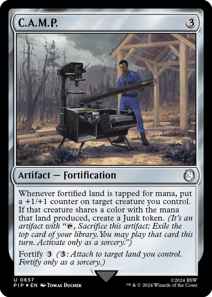 CAMP Surge Foil 657 (Universes Beyond: Fallout)  - Foil | Good Games Adelaide SA
