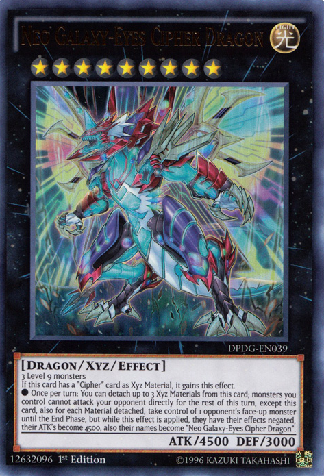 Neo Galaxy-Eyes Cipher Dragon [DPDG-EN039] Ultra Rare | Good Games Adelaide SA