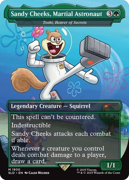Sandy Cheeks, Martial Astronaut - Toski, Bearer of Secrets [Secret Lair Drop Series] | Good Games Adelaide SA