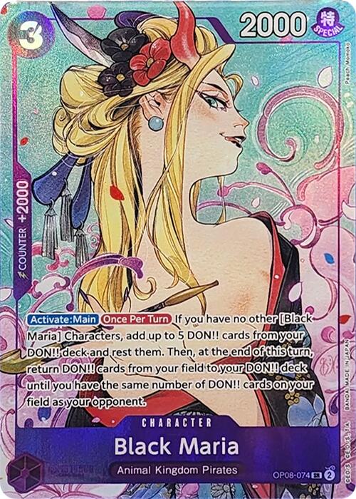 Black Maria (Illustration Box Vol.2) [One Piece Promotion Cards] | Good Games Adelaide SA