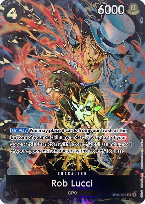 Rob Lucci (Illustration Box EX) [One Piece Promotion Cards] | Good Games Adelaide SA