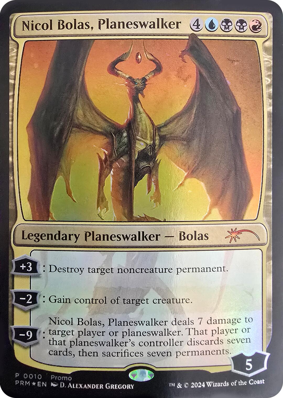 Nicol Bolas, Planeswalker [Media Promos] | Good Games Adelaide SA
