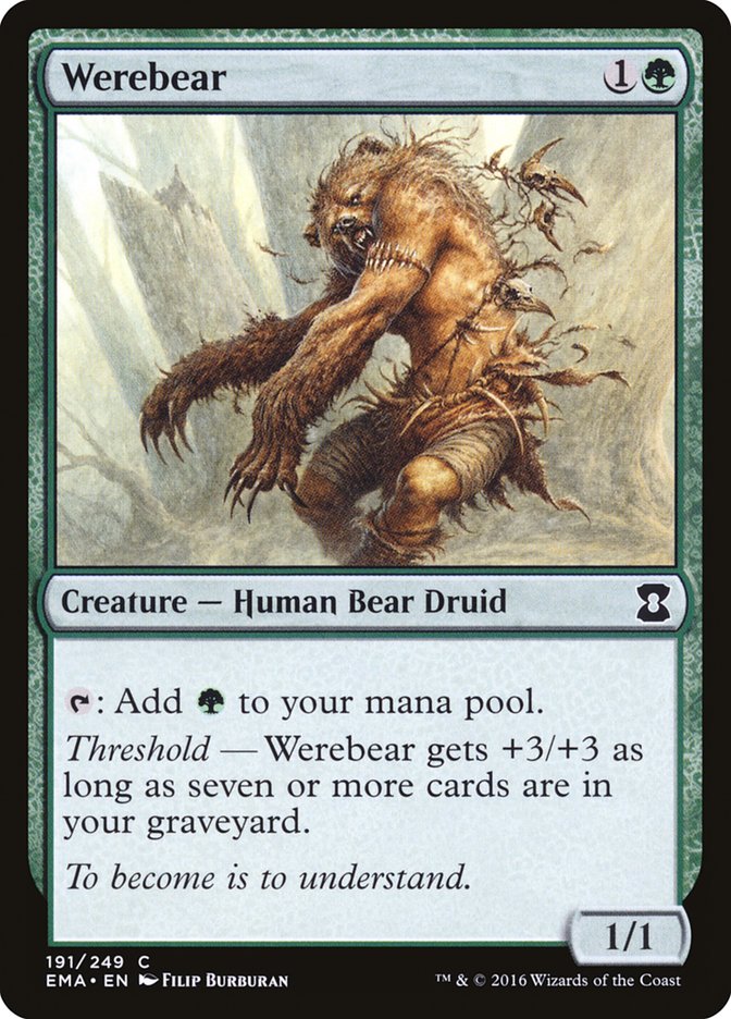 Werebear [Eternal Masters] | Good Games Adelaide SA