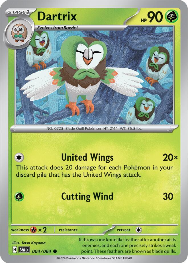 Dartrix 004/064 (SV: Shrouded Fable)  | Good Games Adelaide SA