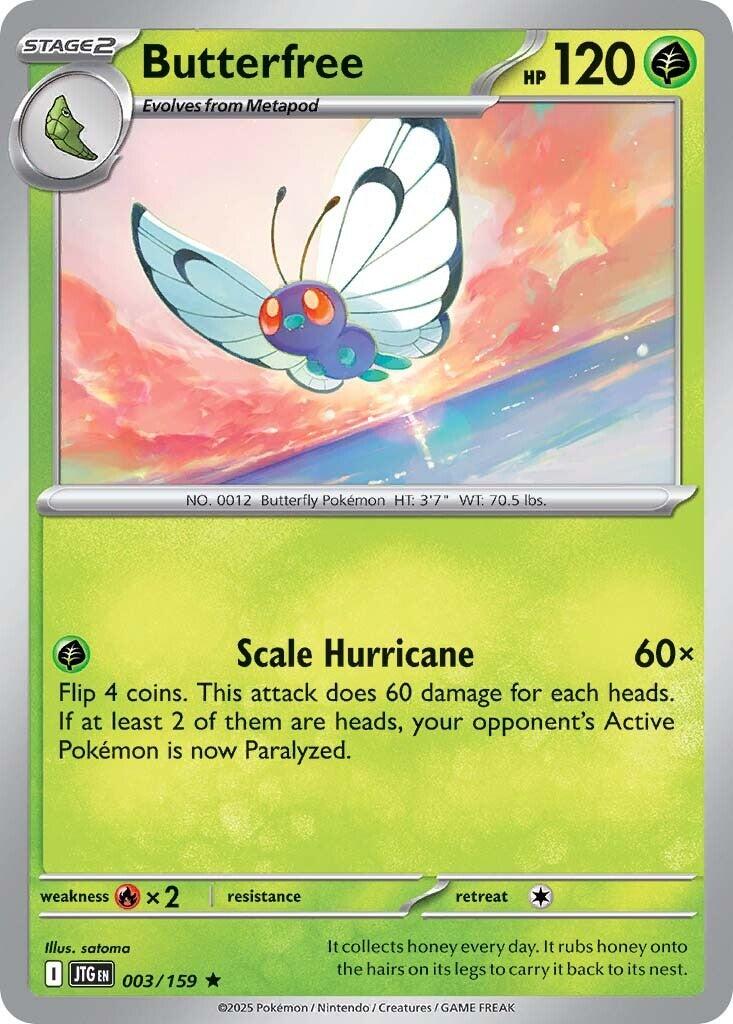 Butterfree (003/159) [Scarlet & Violet: Journey Together] | Good Games Adelaide SA