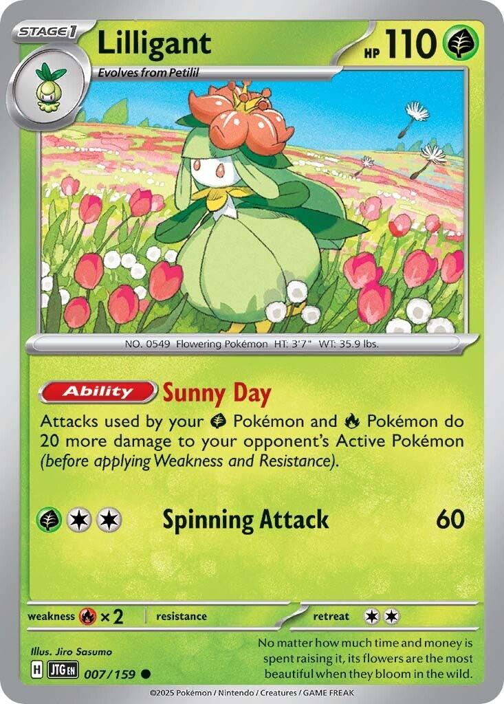 Lilligant (007/159) [Scarlet & Violet: Journey Together] | Good Games Adelaide SA