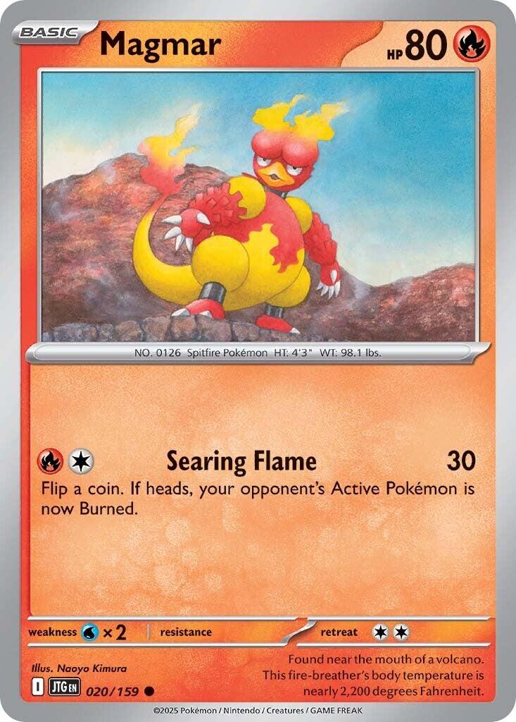 Magmar (020/159) [Scarlet & Violet: Journey Together] | Good Games Adelaide SA