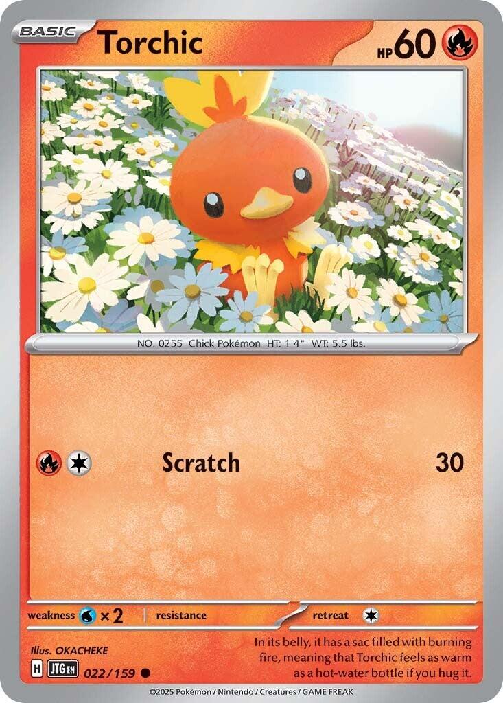 Torchic (022/159) [Scarlet & Violet: Journey Together] | Good Games Adelaide SA