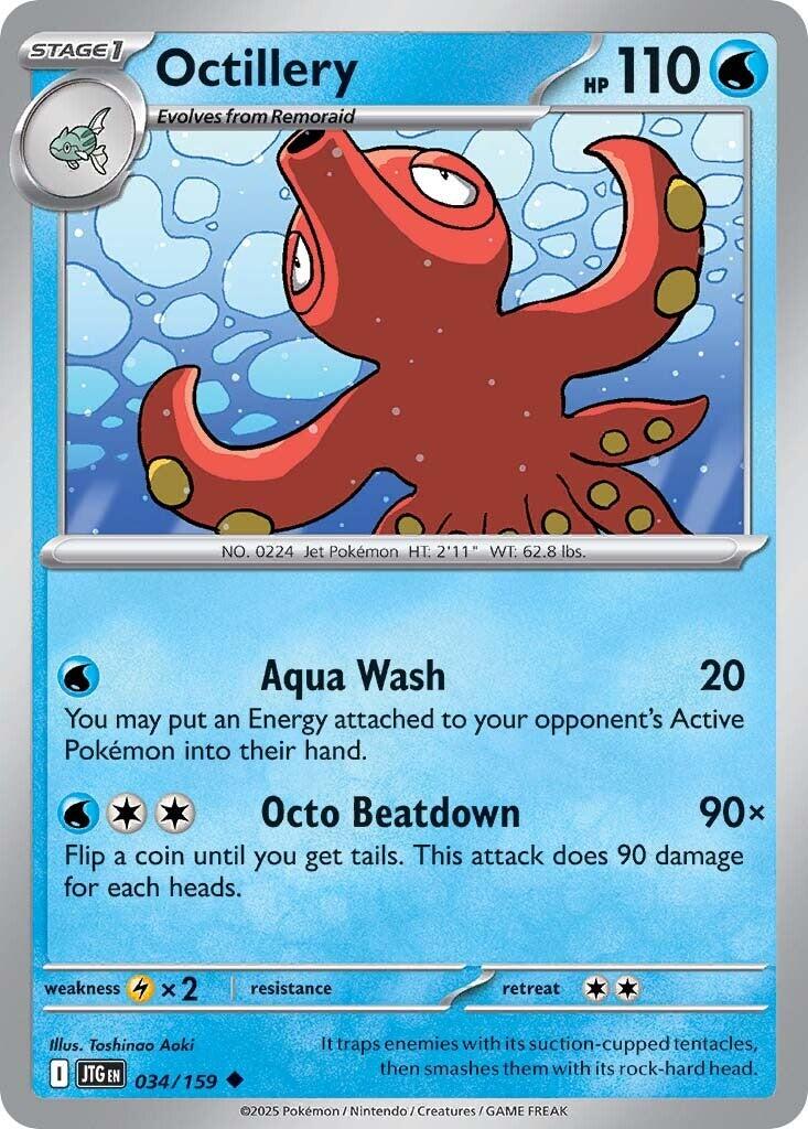 Octillery (034/159) [Scarlet & Violet: Journey Together] | Good Games Adelaide SA