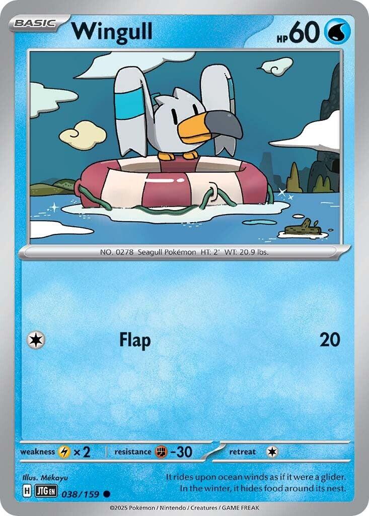 Wingull (038/159) [Scarlet & Violet: Journey Together] | Good Games Adelaide SA
