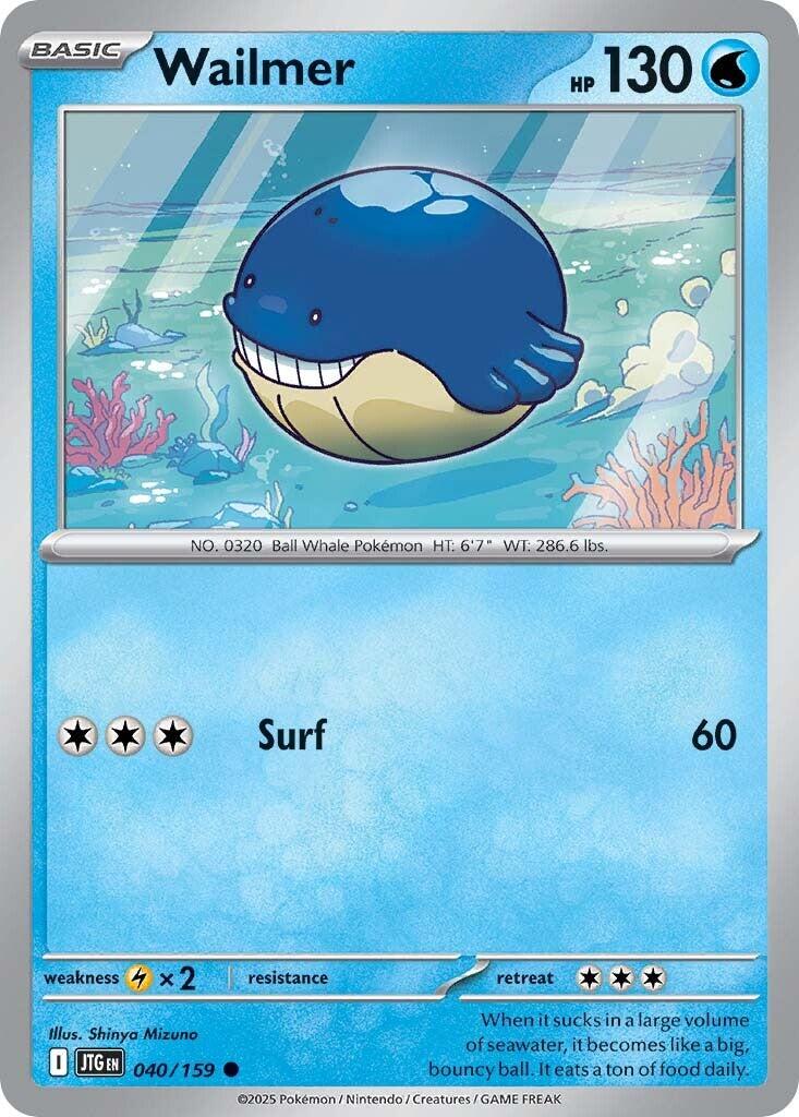 Wailmer (040/159) [Scarlet & Violet: Journey Together] | Good Games Adelaide SA