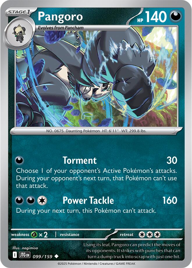 Pangoro (099/159) [Scarlet & Violet: Journey Together] | Good Games Adelaide SA