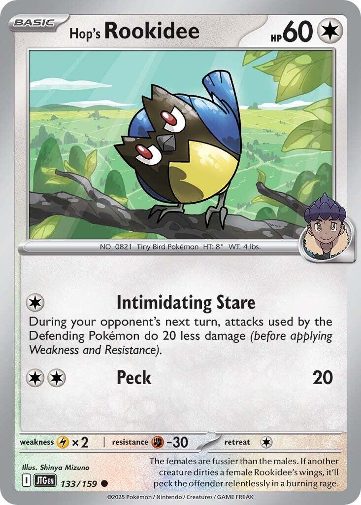 Hop's Rookidee (133/159) [Scarlet & Violet: Journey Together] | Good Games Adelaide SA