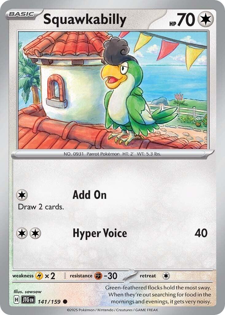 Squawkabilly (141/159) [Scarlet & Violet: Journey Together] | Good Games Adelaide SA