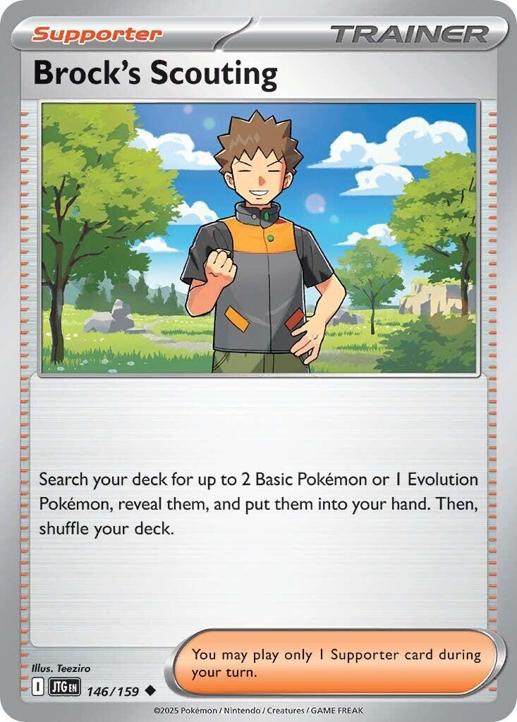 Brock's Scouting (146/159) [Scarlet & Violet: Journey Together] | Good Games Adelaide SA