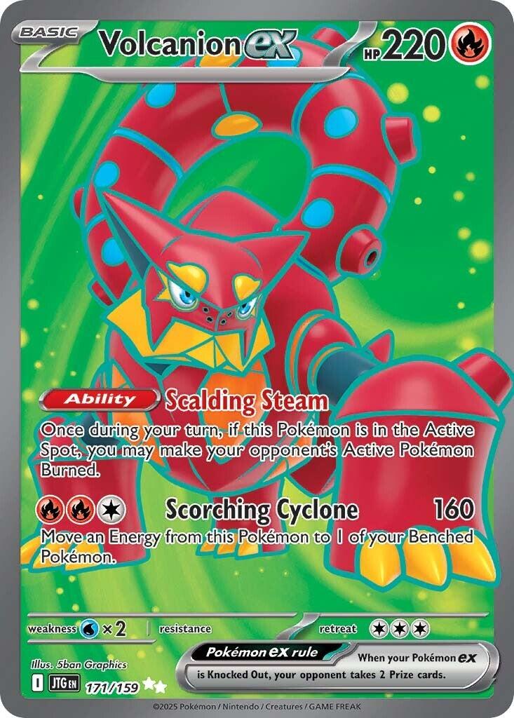 Volcanion ex (171/159) [Scarlet & Violet: Journey Together] | Good Games Adelaide SA