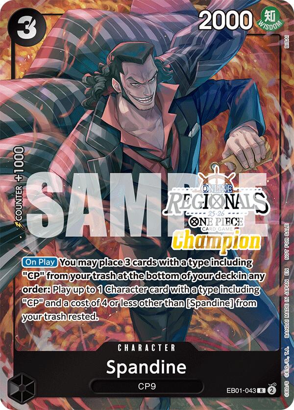 Spandine (Offline Regional Champion Card Set 2025 Vol.1) [One Piece Promotion Cards] | Good Games Adelaide SA