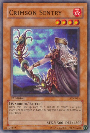 Crimson Sentry [LON-033] Common | Good Games Adelaide SA