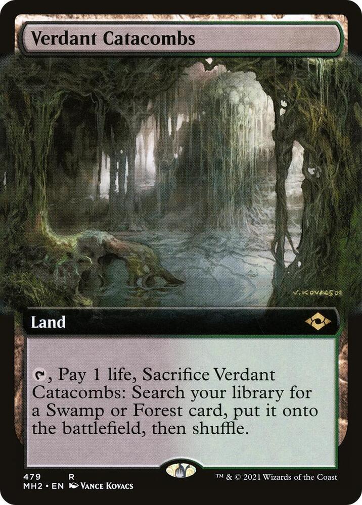 Verdant Catacombs Extended Art 479 (Modern Horizons 2)  | Good Games Adelaide SA