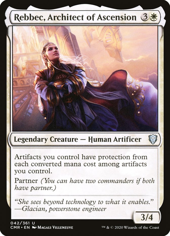 Rebbec, Architect of Ascension [Commander Legends] | Good Games Adelaide SA