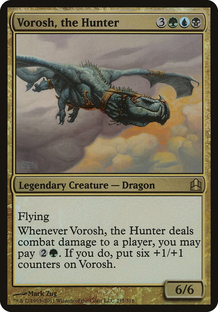 Vorosh the Hunter Commander 2011  (Oversize Cards)  - Foil | Good Games Adelaide SA