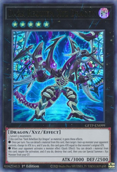 Dark Requiem Xyz Dragon [GFTP-EN099] Ultra rare | Good Games Adelaide SA