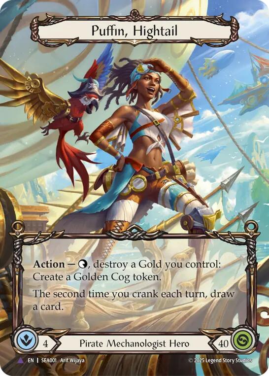 Puffin, Hightail (Marvel) [SEA001] (High Seas)  Cold Foil | Good Games Adelaide SA