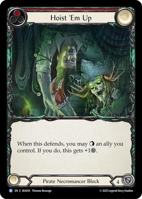 Hoist 'Em Up [SEA055] (High Seas)  Rainbow Foil | Good Games Adelaide SA