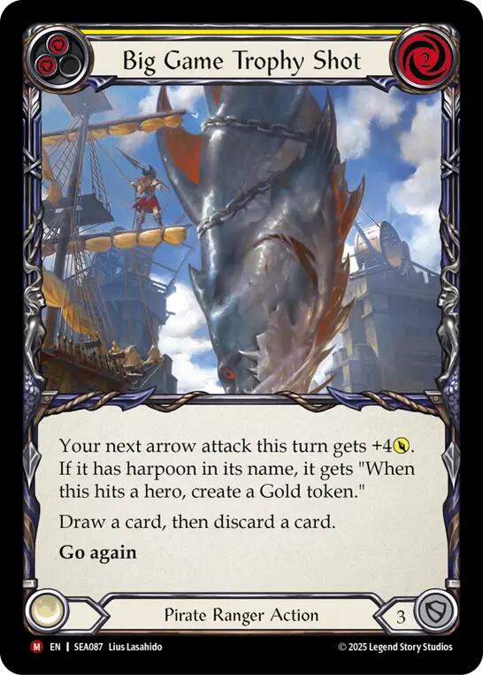 Big Game Trophy Shot [SEA087] (High Seas)  Rainbow Foil | Good Games Adelaide SA