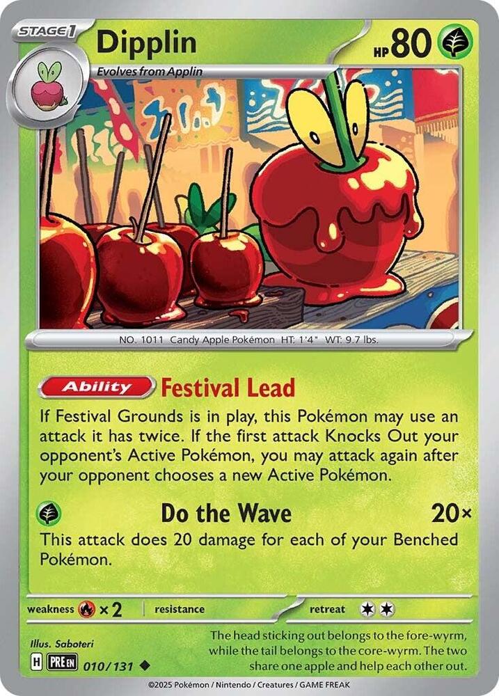 Dipplin 010/131 (SV: Prismatic Evolutions)  | Good Games Adelaide SA