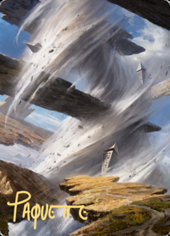 Plains 2 Art Card (Gold-Stamped Signature) [Zendikar Rising Art Series] | Good Games Adelaide SA