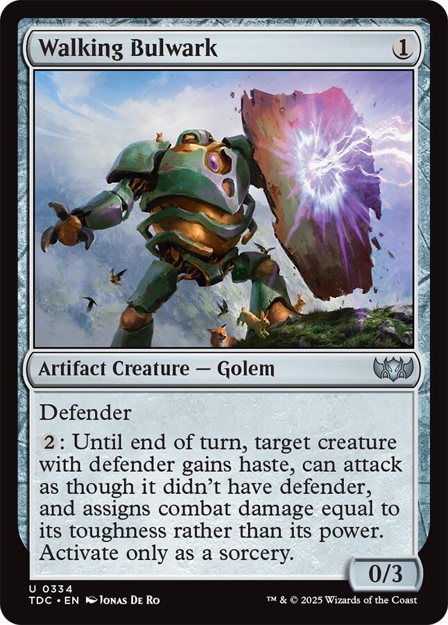 Walking Bulwark [Tarkir: Dragonstorm Commander] | Good Games Adelaide SA