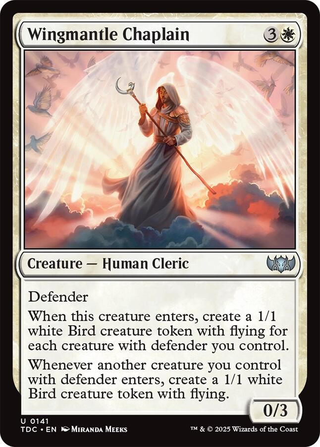 Wingmantle Chaplain [Tarkir: Dragonstorm Commander] | Good Games Adelaide SA